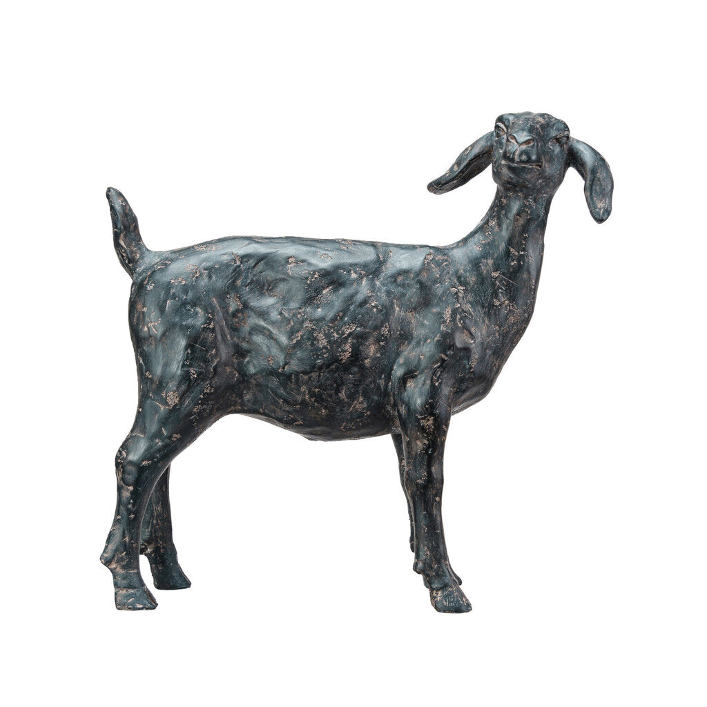 STANDING RESIN GOAT