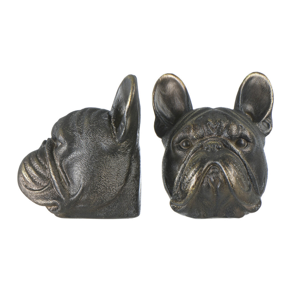 FRENCH BULLDOG BOOKENDS