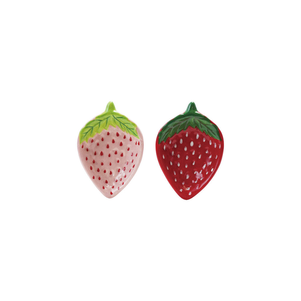 STRAWBERRY SHAPED DISH