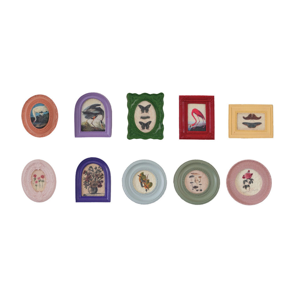 RESIN MINI FRAMED ART MAGNET