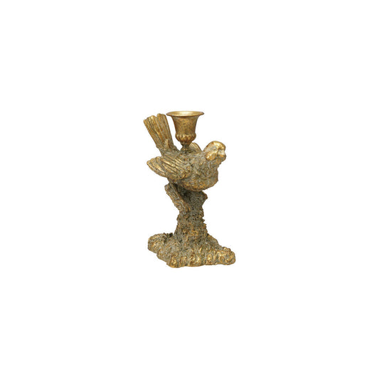 RESIN BIRD SHAPED TAPER HOLDER