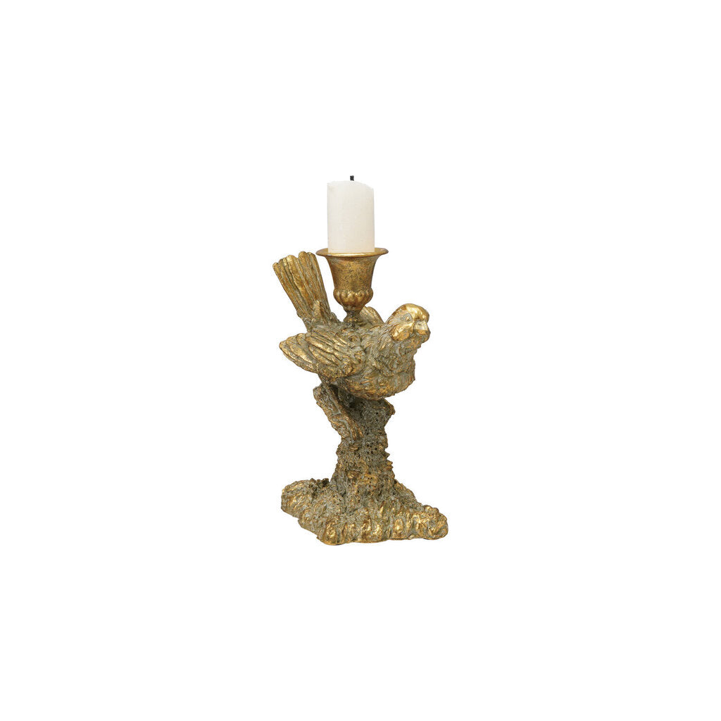 RESIN BIRD SHAPED TAPER HOLDER