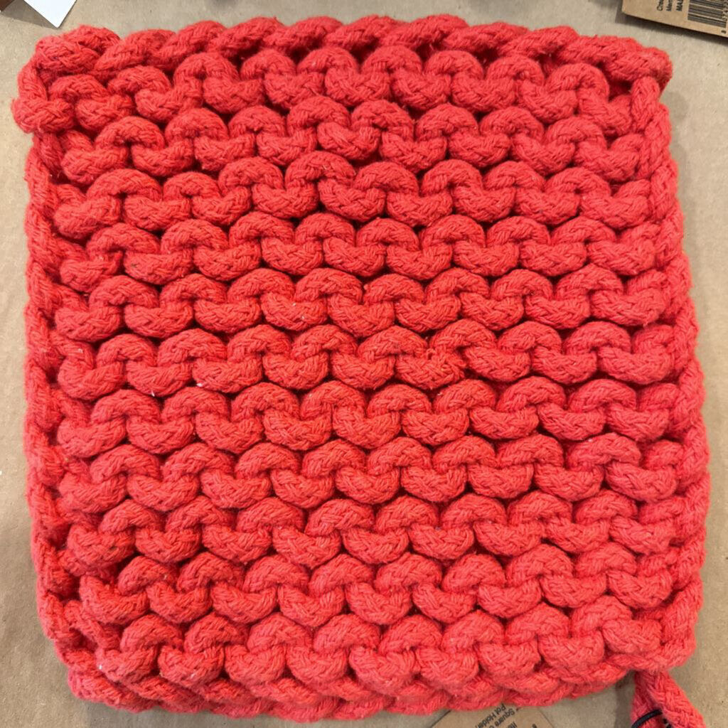 CROCHET POT HOLDER/TRIVET