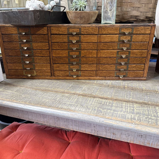 VINTAGE FLAT FILE CABINET