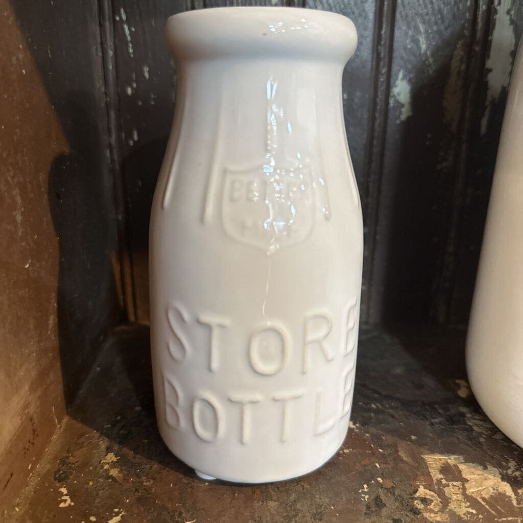 MILK BOTTLE VASE