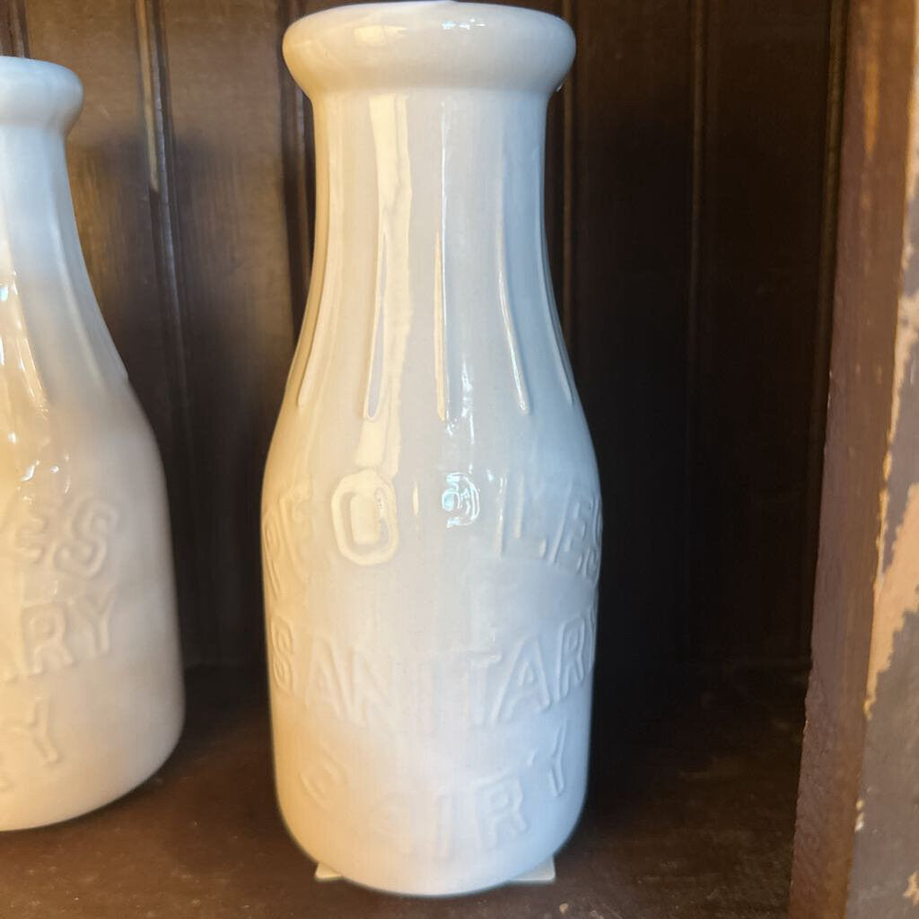 MILK BOTTLE VASE