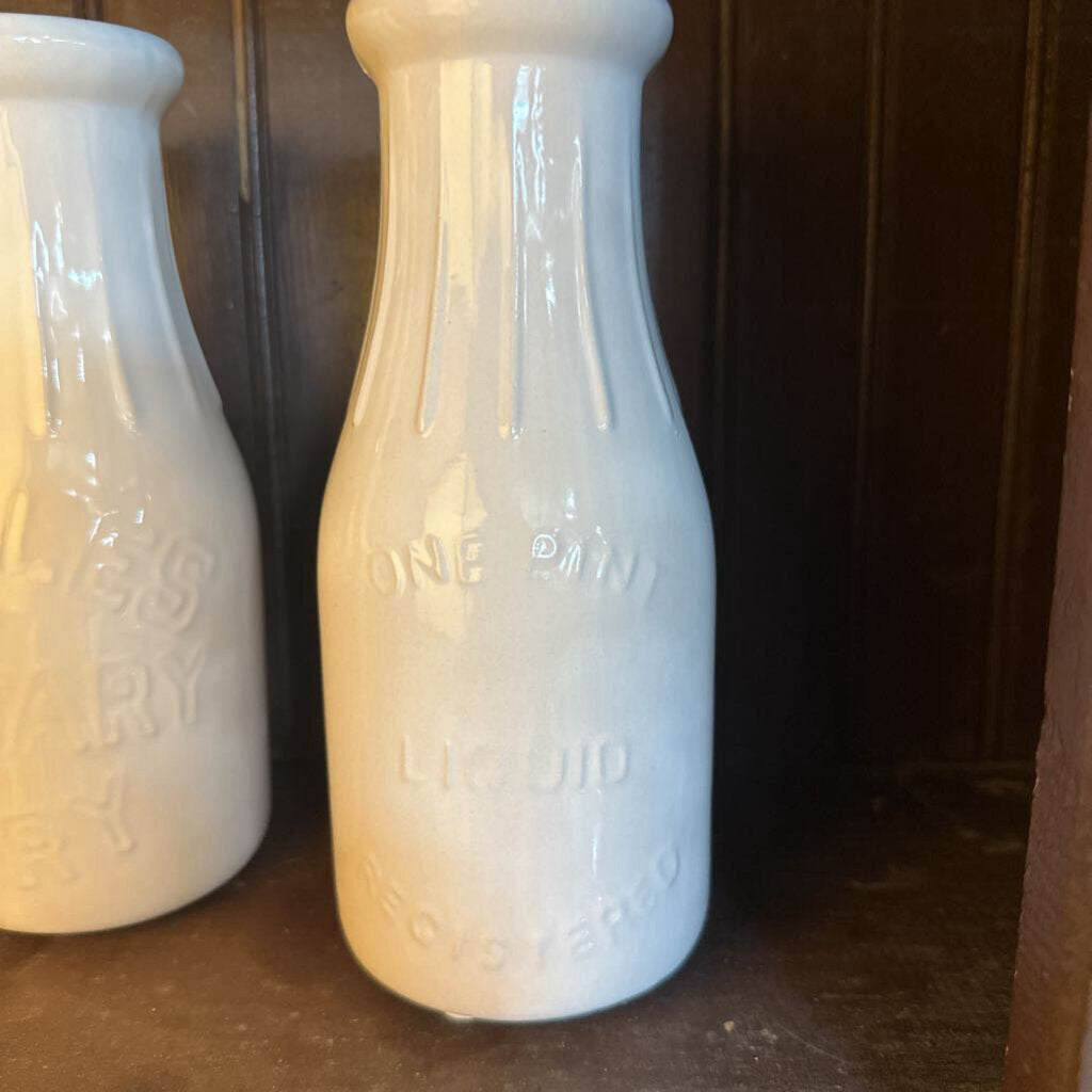 MILK BOTTLE VASE