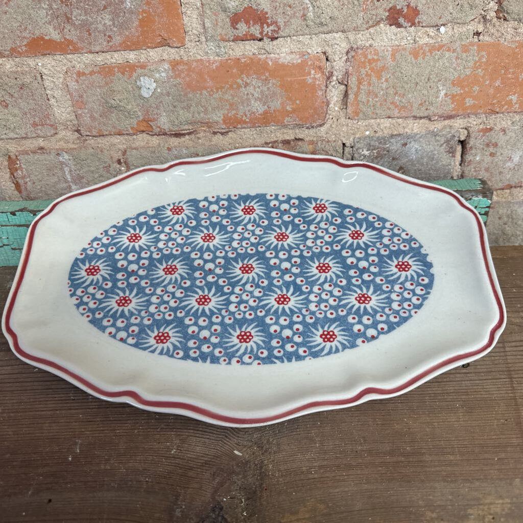 STONEWARE PLATTER