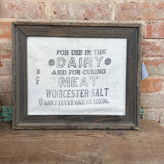 FRAMED DAIRY SACK