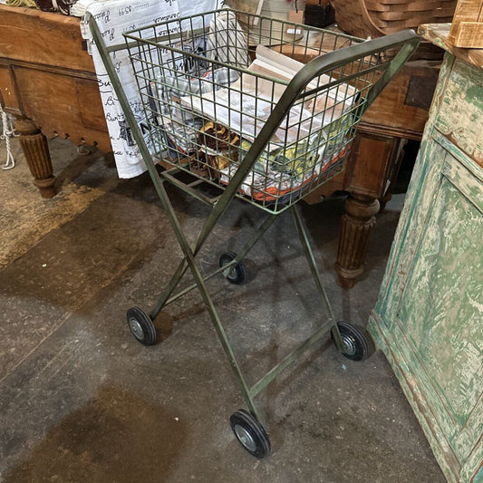 VINTAGE STYLE ROLLING CART