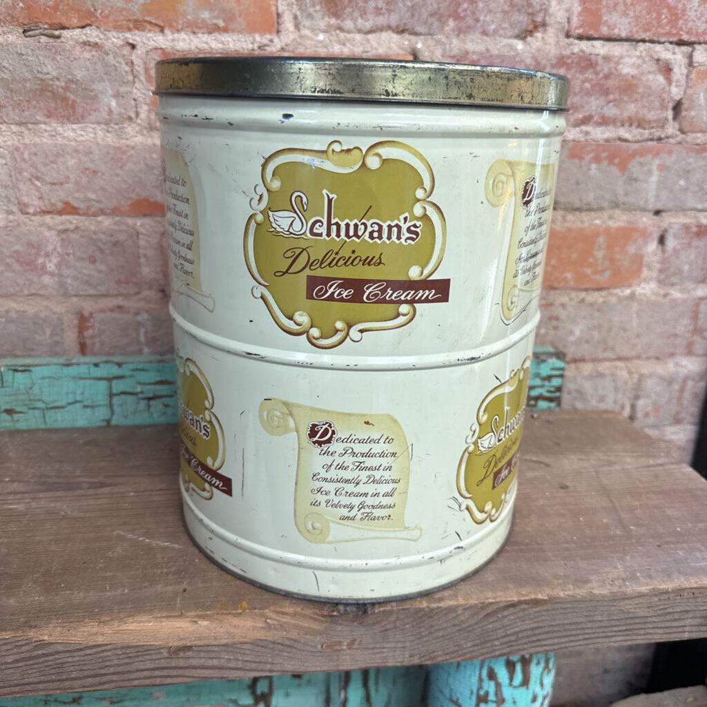 SCHWAN'S ICE CREAM TIN