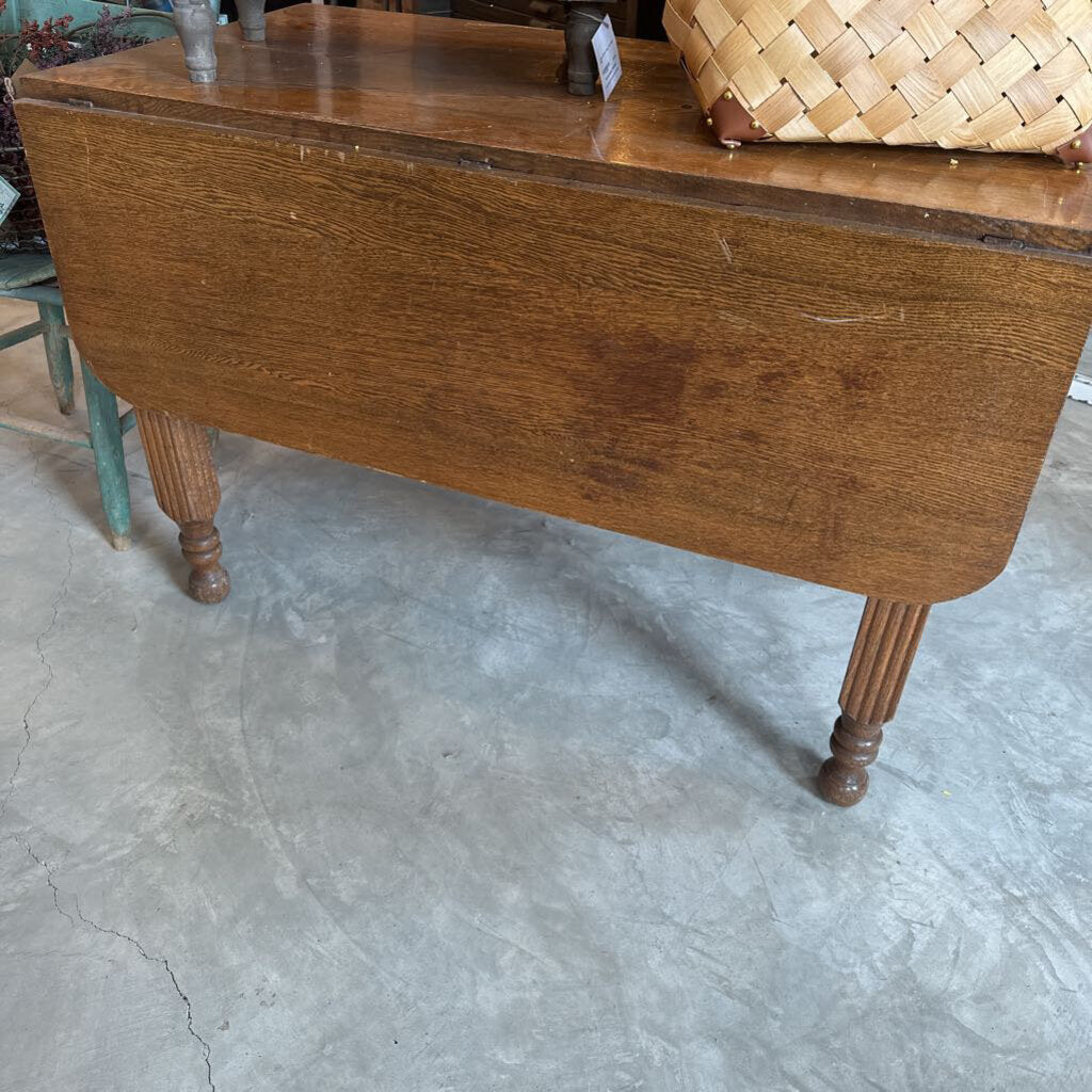 OAK DROP LEAF TABLE