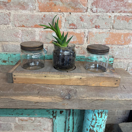 APOTHECARY JARS WITH BASE