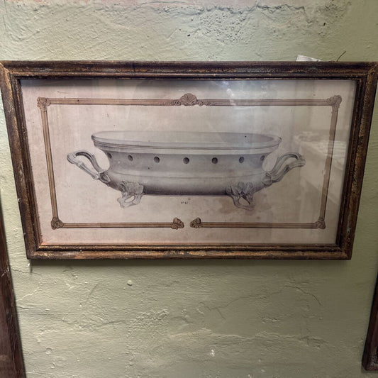 FRAMED SILVER SERVICE PRINT