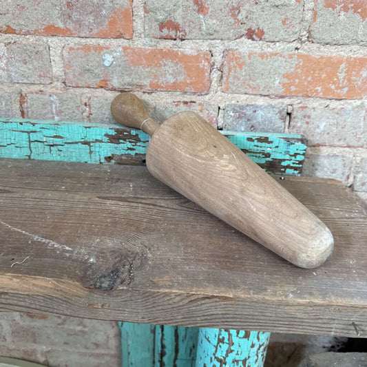 PRIMITIVE WOOD PESTLE