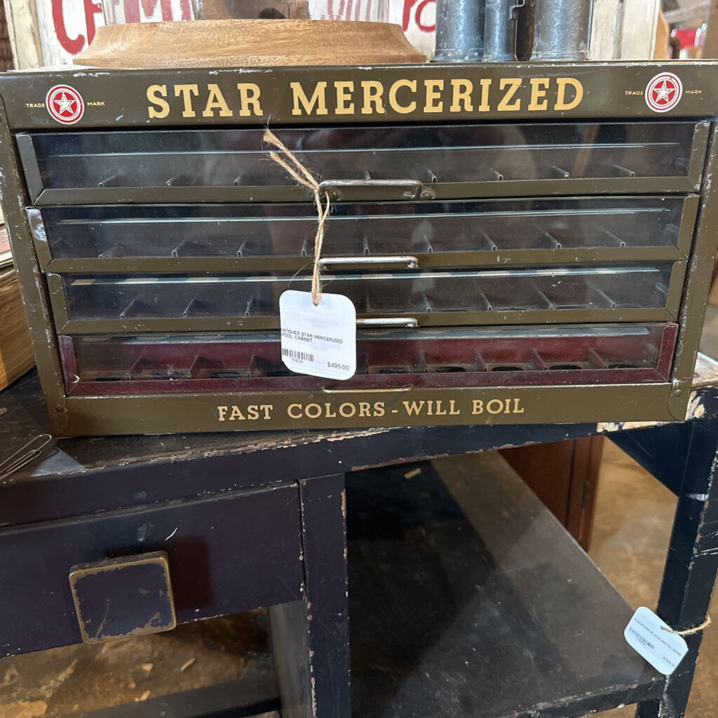 STAR MERCERIZED SPOOL CABINET