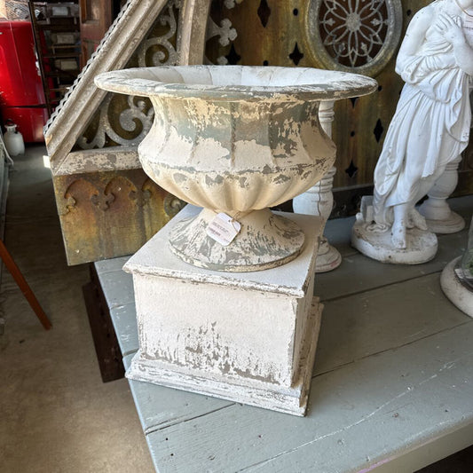 URN AND PEDESTAL PLANTER