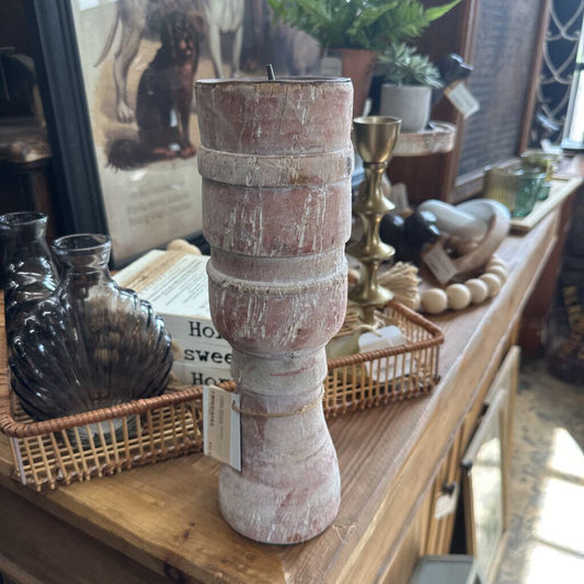 CANDELABRO DE MADERA