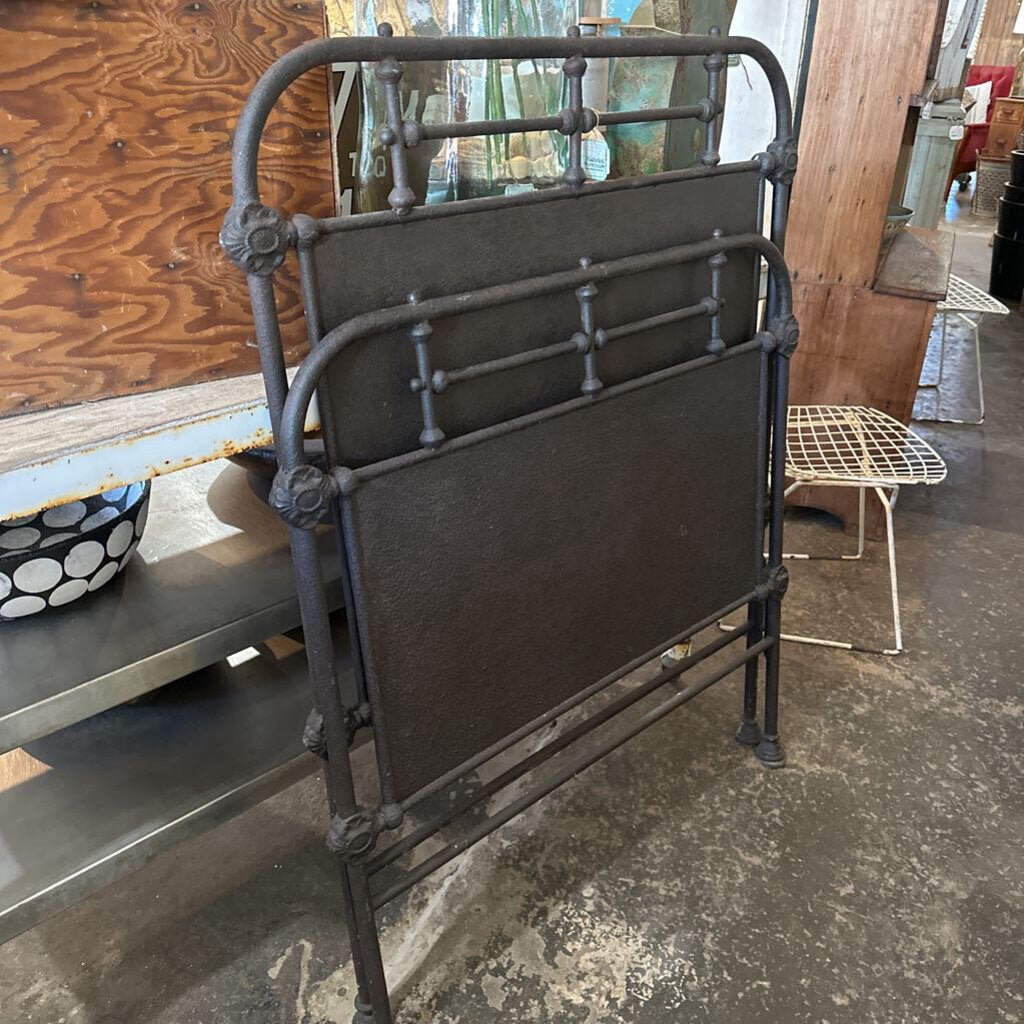 RESTORATION HARDWARE IRON BED FRAME