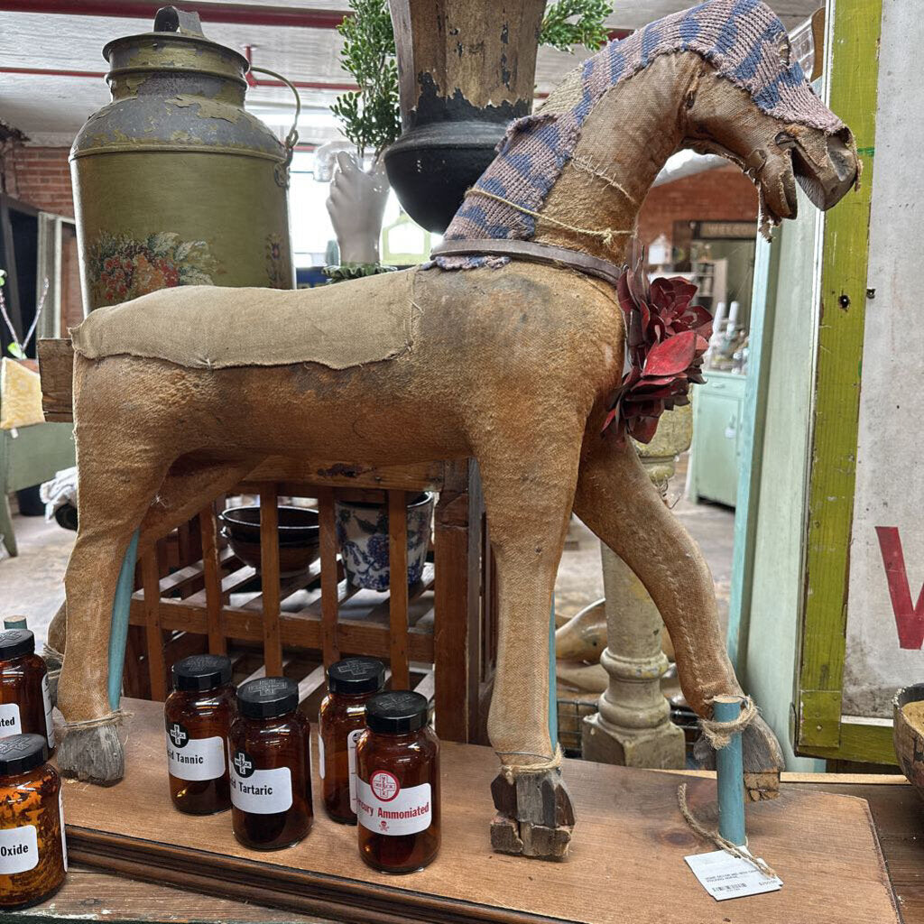 MID 19TH CENTURY ROCKING HORSE