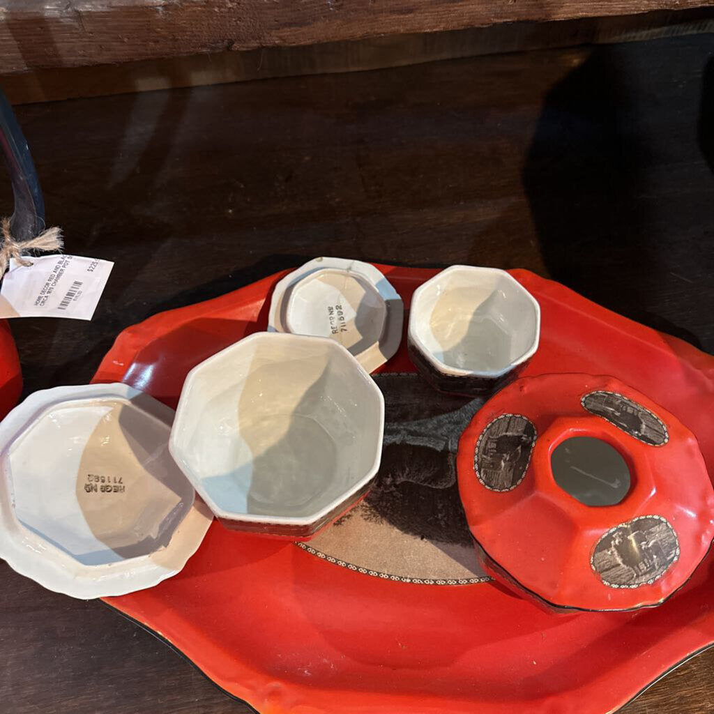 CIRCA 1870 CHAMBER POT SET