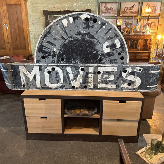 NEON MOVIE THEATRE SIGN