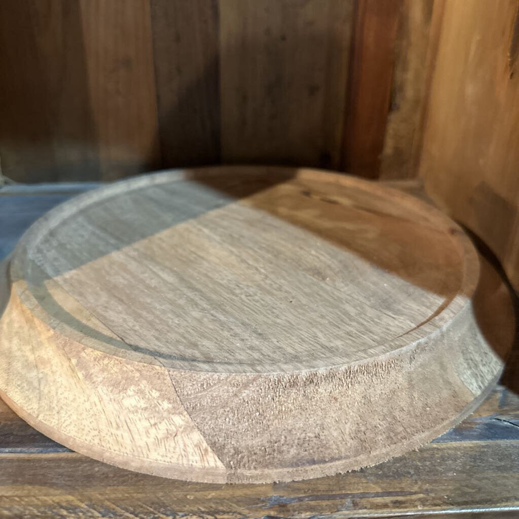 BELL SHAPED CLOCHE WITH WOOD BASE