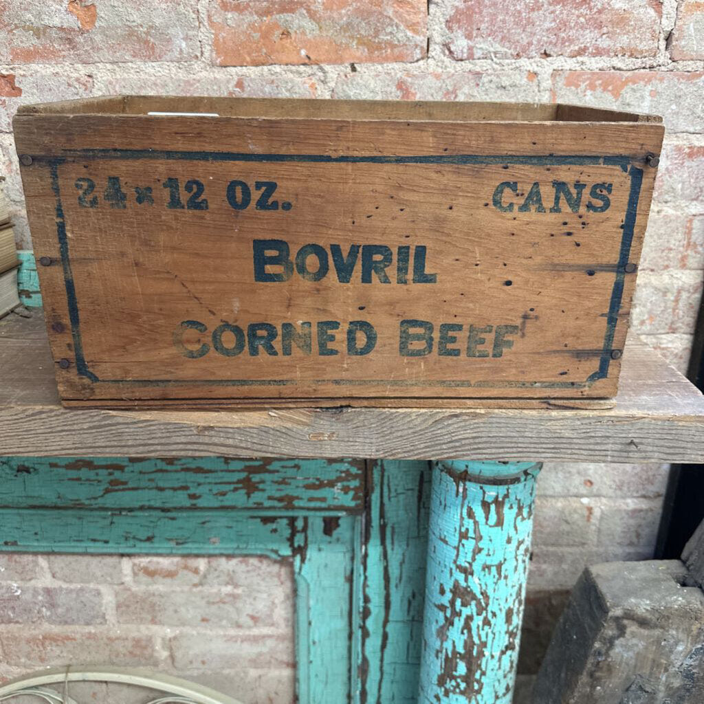 BOVRIL CORNED BEEF CRATE