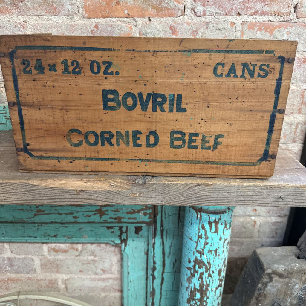 BOVRIL CORNED BEEF CRATE