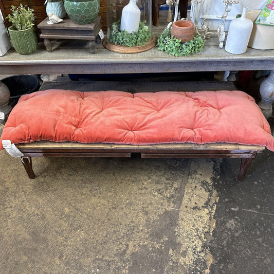 VELOUR BENCH SEAT CUSHION