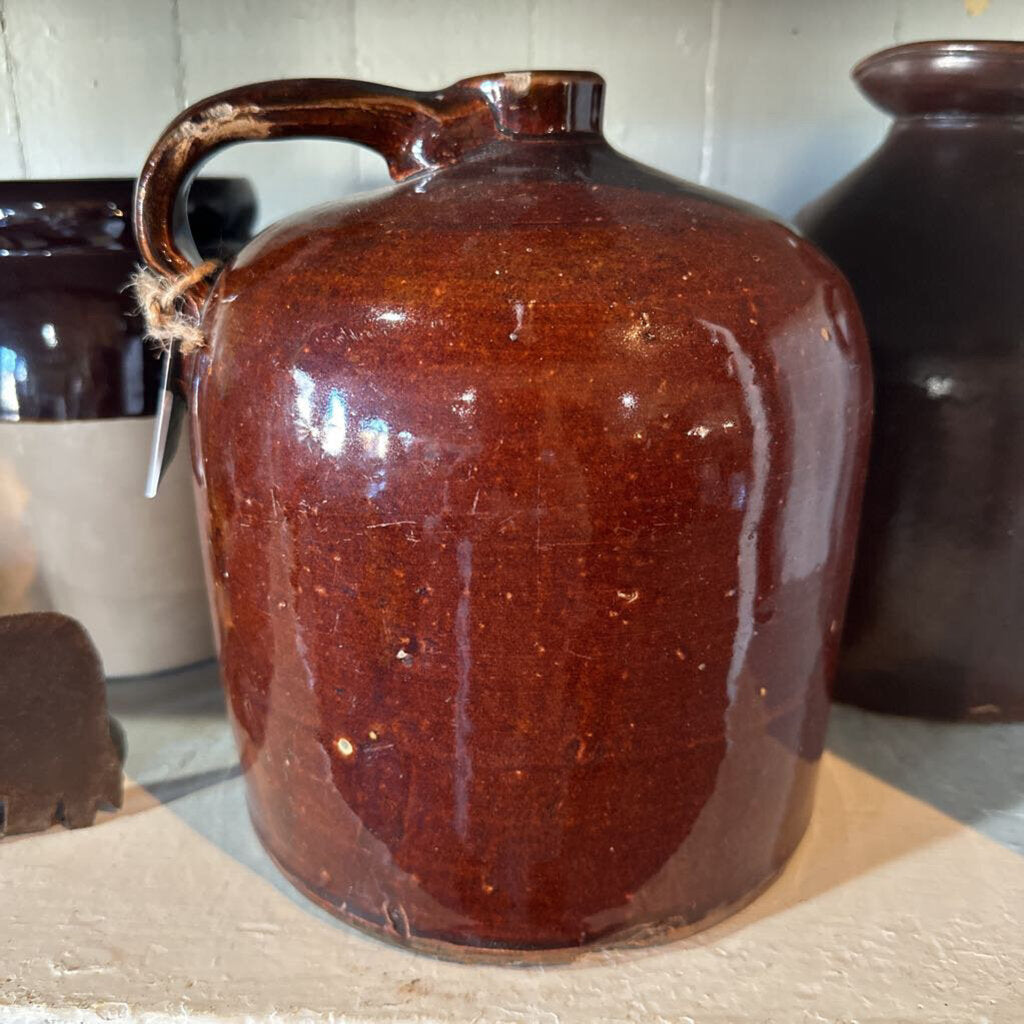 HONEYCOMB STONEWARE JUG