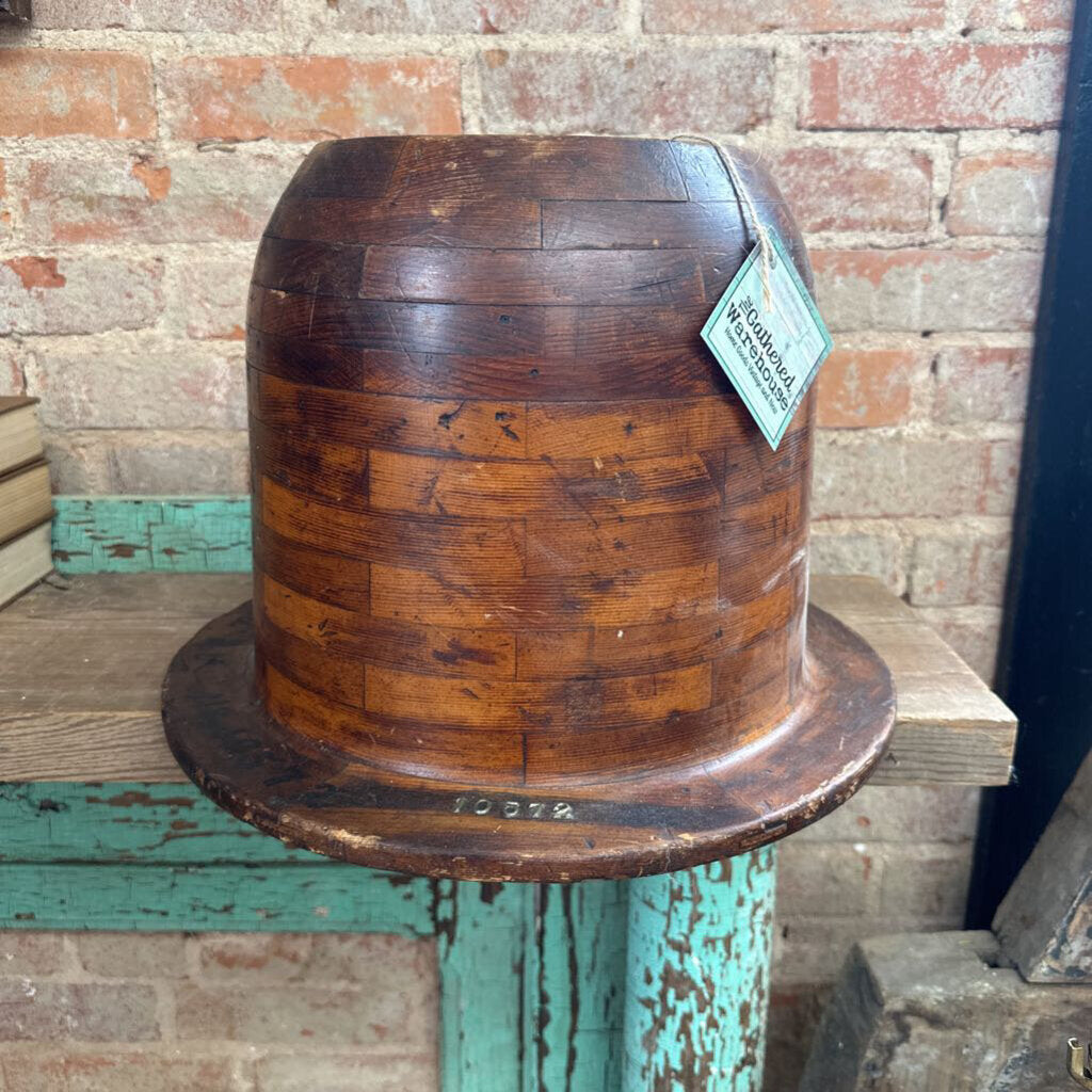 MOLDE SOMBRERO DE MADERA