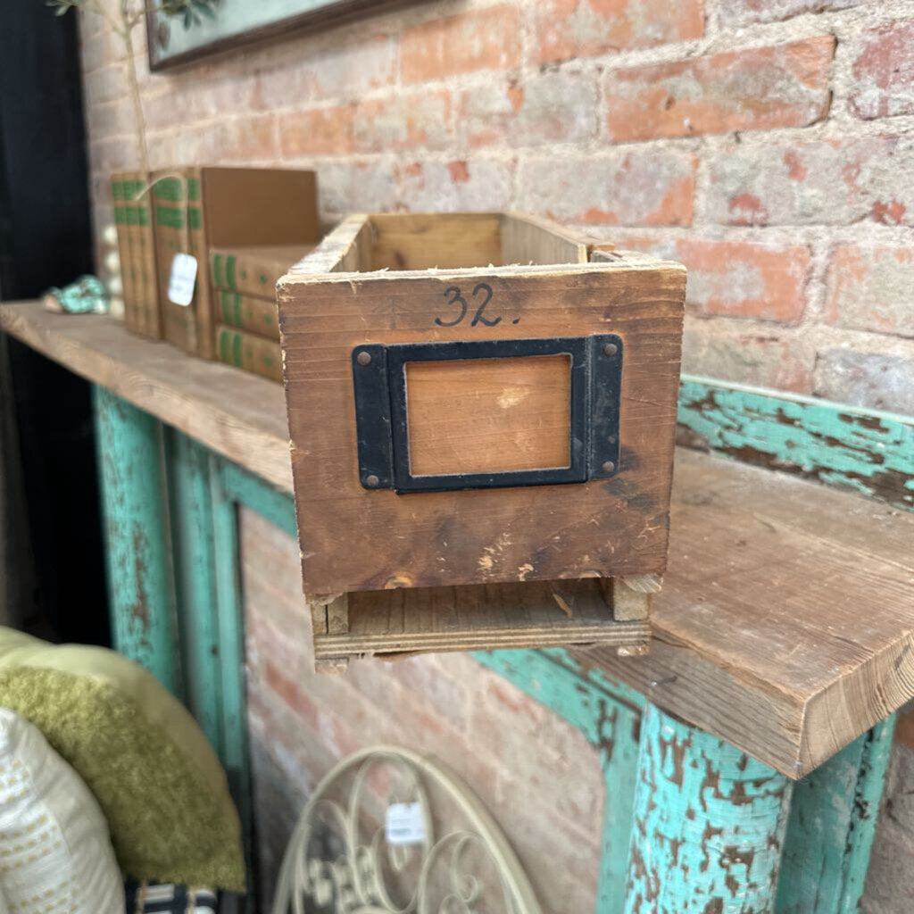 VINTAGE FILE CABINET DRAWER