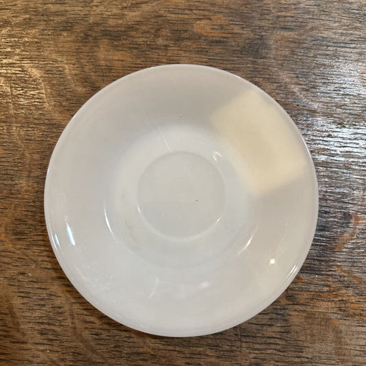 FIRE KING MILK GLASS PLATE