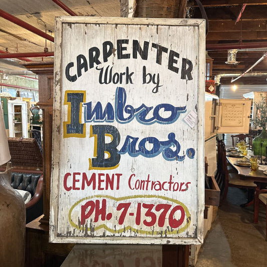 CARPENTER BROTHERS SIGN