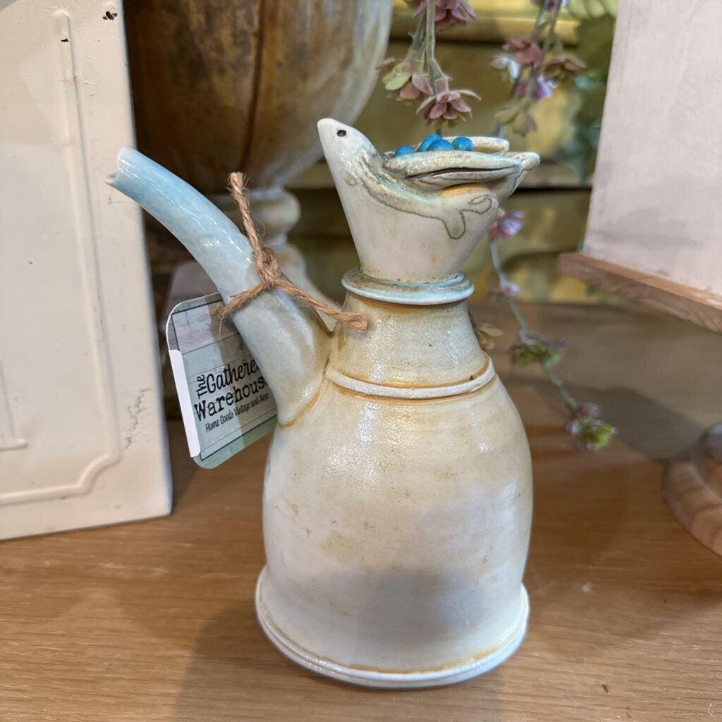 WHIMSICAL BIRD TEAPOT