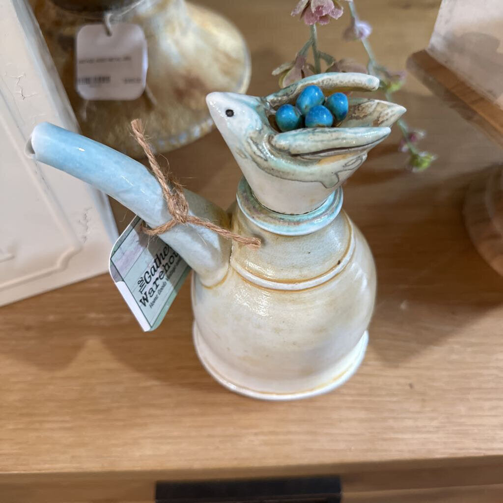 WHIMSICAL BIRD TEAPOT