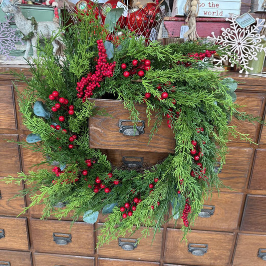 CEDAR WREATH