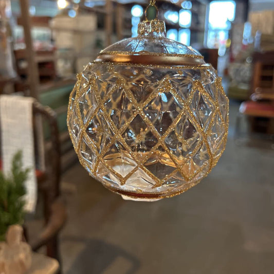 GLASS ORNAMENT