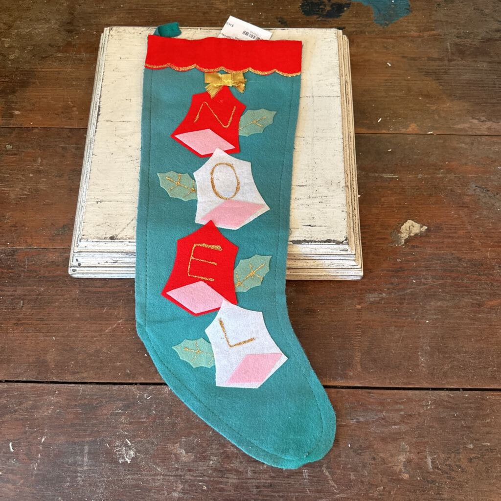 FELT VINTAGE STOCKING