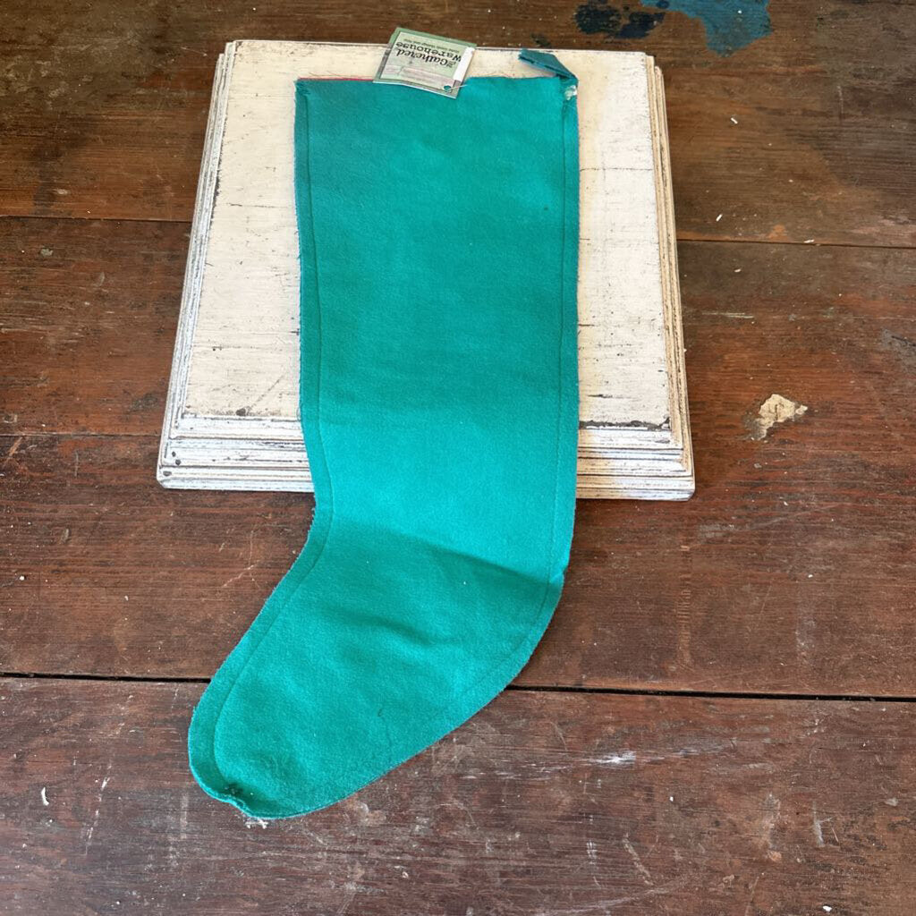 FELT VINTAGE STOCKING