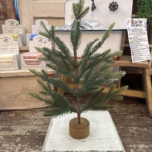 PINE TREE ON WOOD STAND