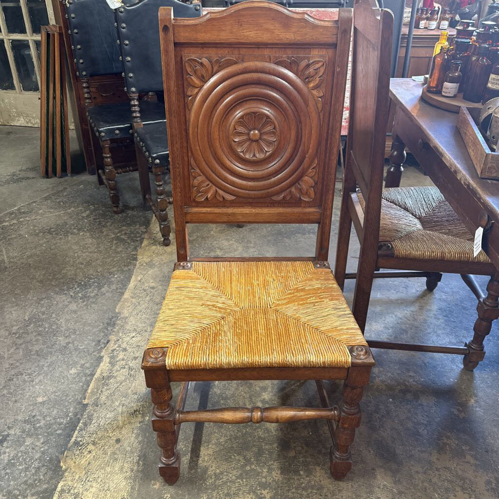 CARVED DINING CHAIRS