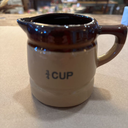 STONEWARE MEASURING CUP