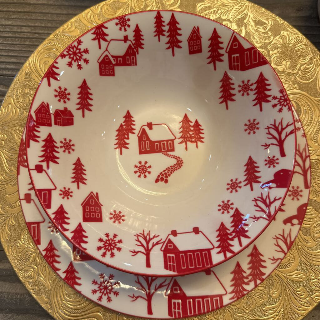 CHRISTMAS DINNERWARE