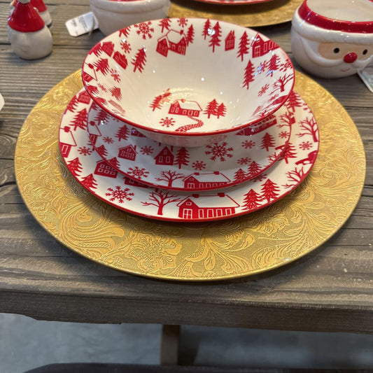 CHRISTMAS DINNERWARE