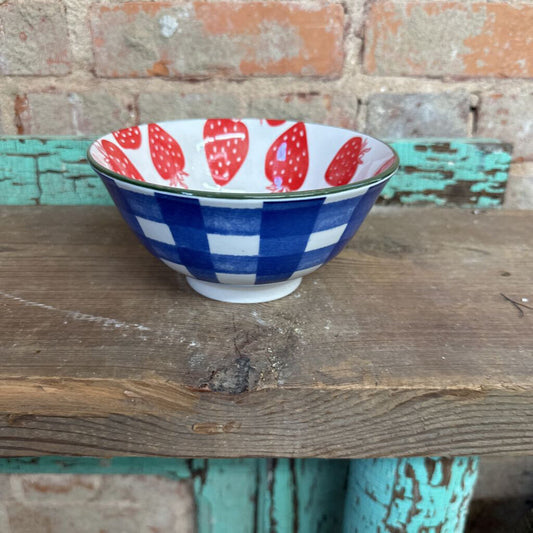 CEREAL BOWL WITH FRUIT PATTERN