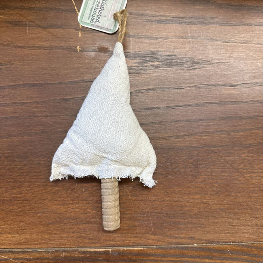 HANDMADE CLOTH TREE ORNAMENT