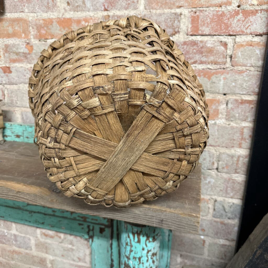 OAK HANDLE BASKET