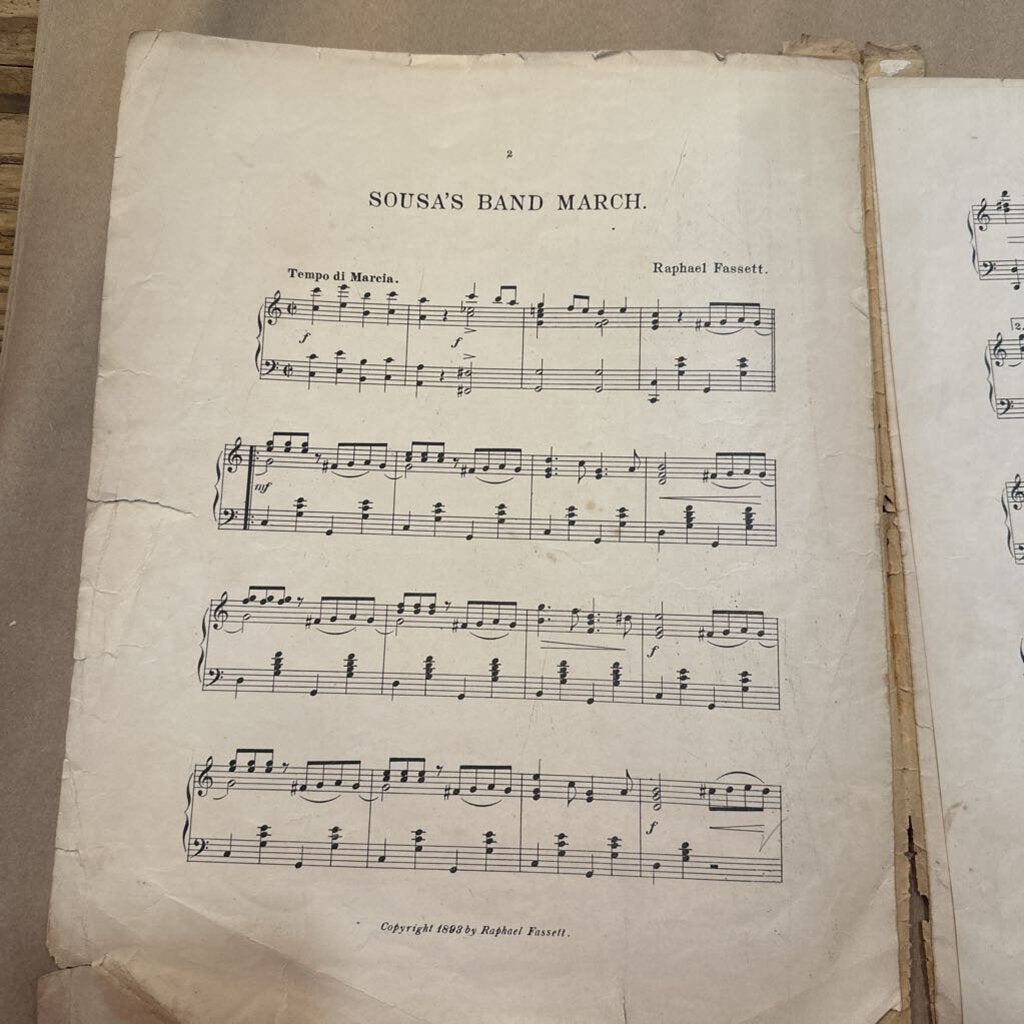 SHEET MUSIC